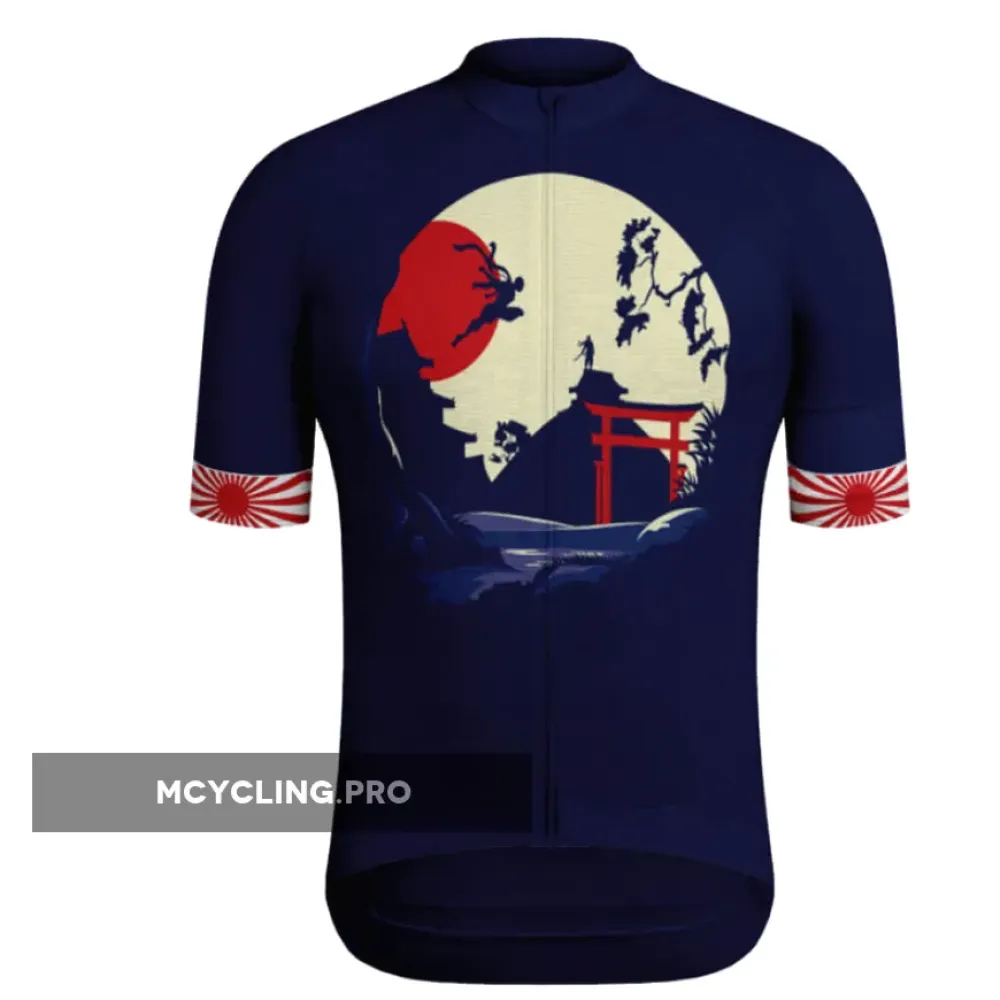 Japan Premium Cycling Jersey / Japanese Moon