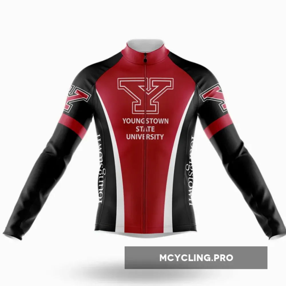 Youngstown State University Long Sleeve Cycling Jersey