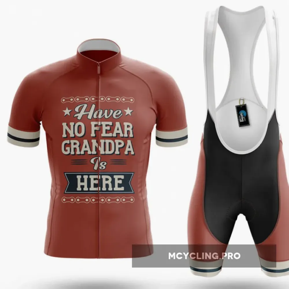 Grandpa Is Here Cycling Kit Full Set