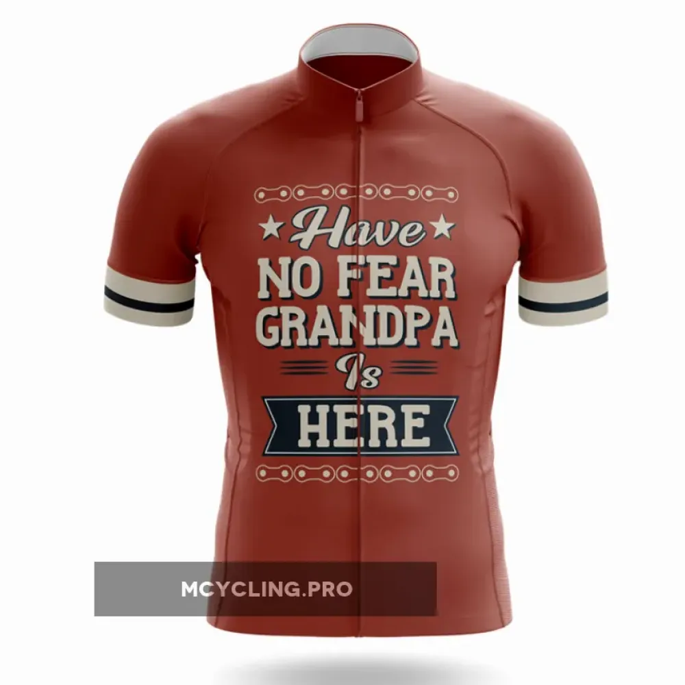 Grandpa Is Here Cycling Jersey