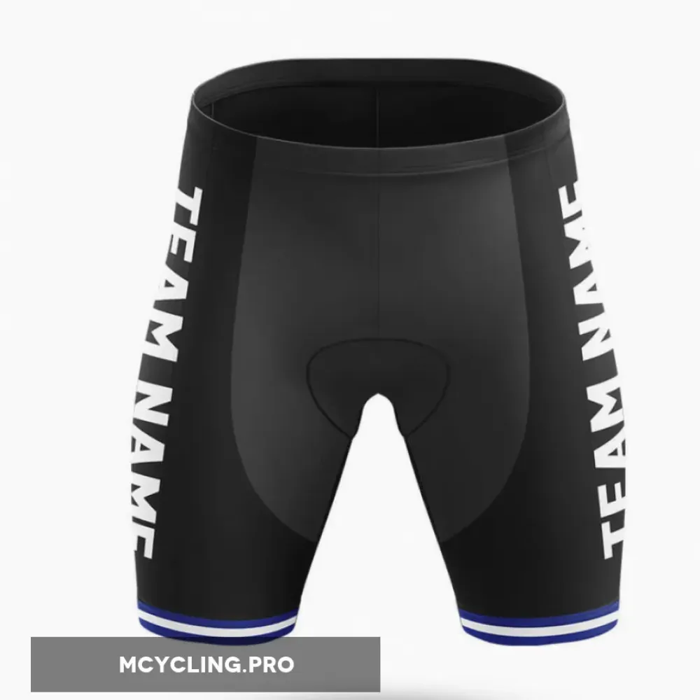 Custom Team Name M6 Navy - Women's Cycling - Shorts