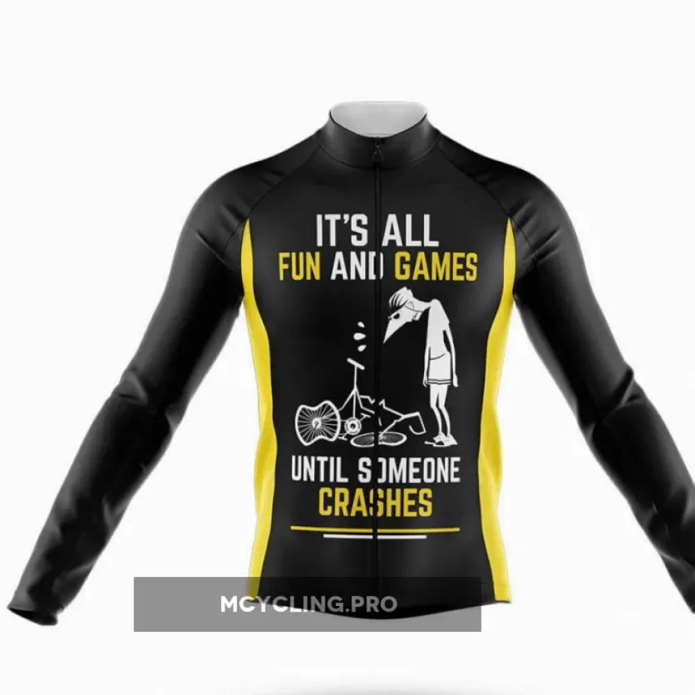 All Fun Long Sleeve Cycling Jersey