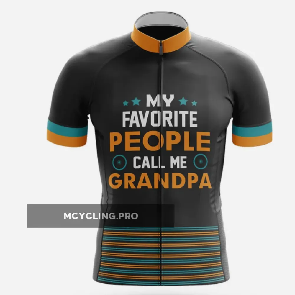 Call Me Grandpa Cycling Jersey