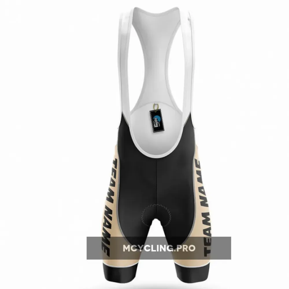 Custom Team Name M1 Brown Cycling Bibs