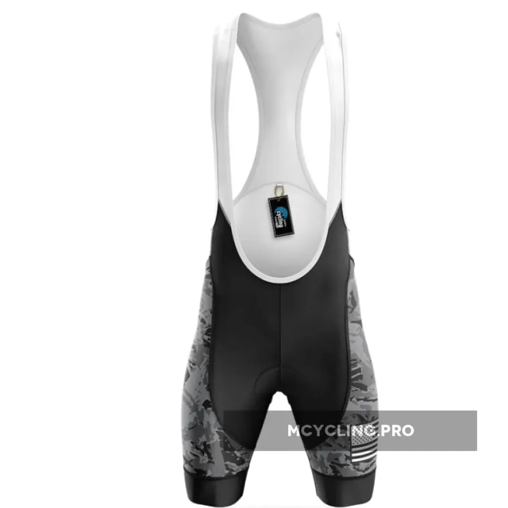 Military Background Cycling Bibs