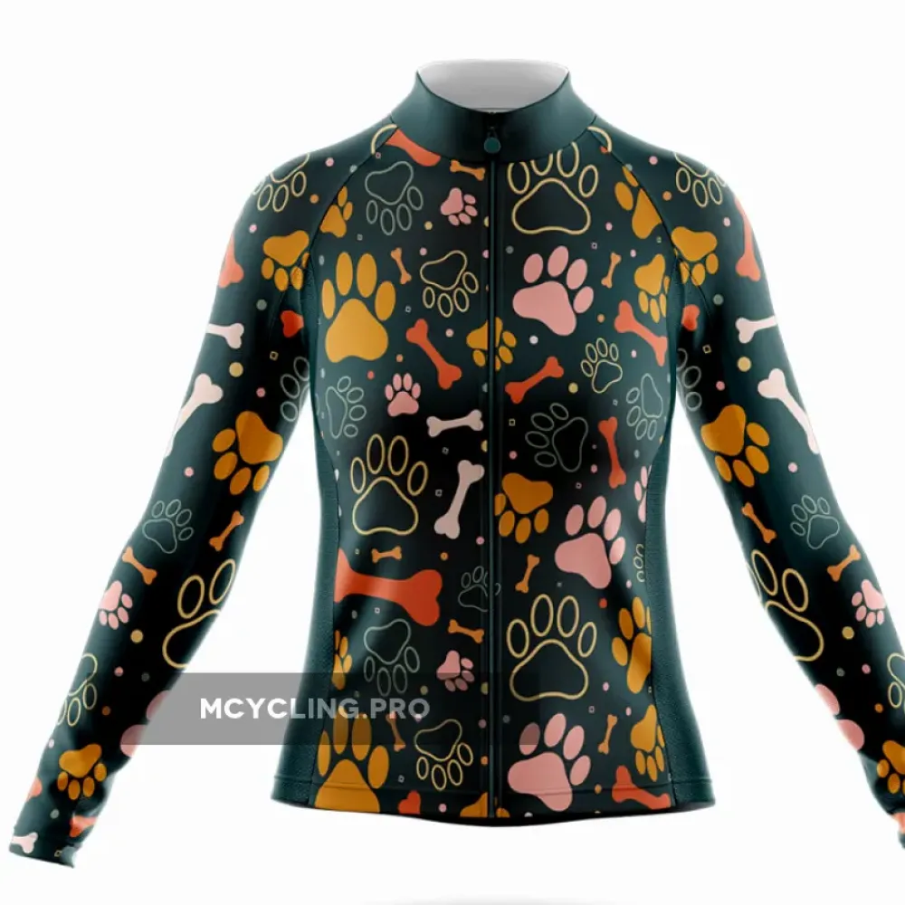 Dog Lover - Women's Long Sleeve Cycling Jersey