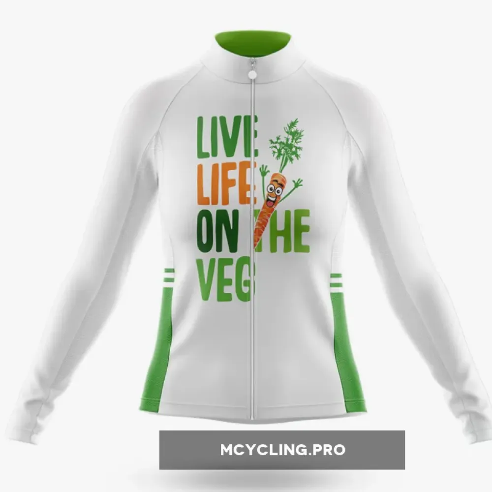 The Veg - Women's Long Sleeve Cycling Jersey