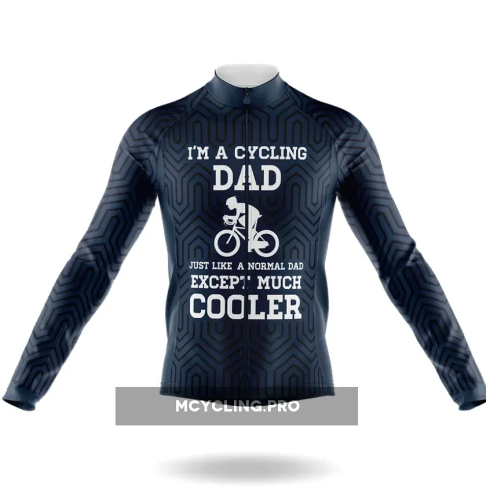 Dad Long Sleeve Cycling Jersey Ver.2