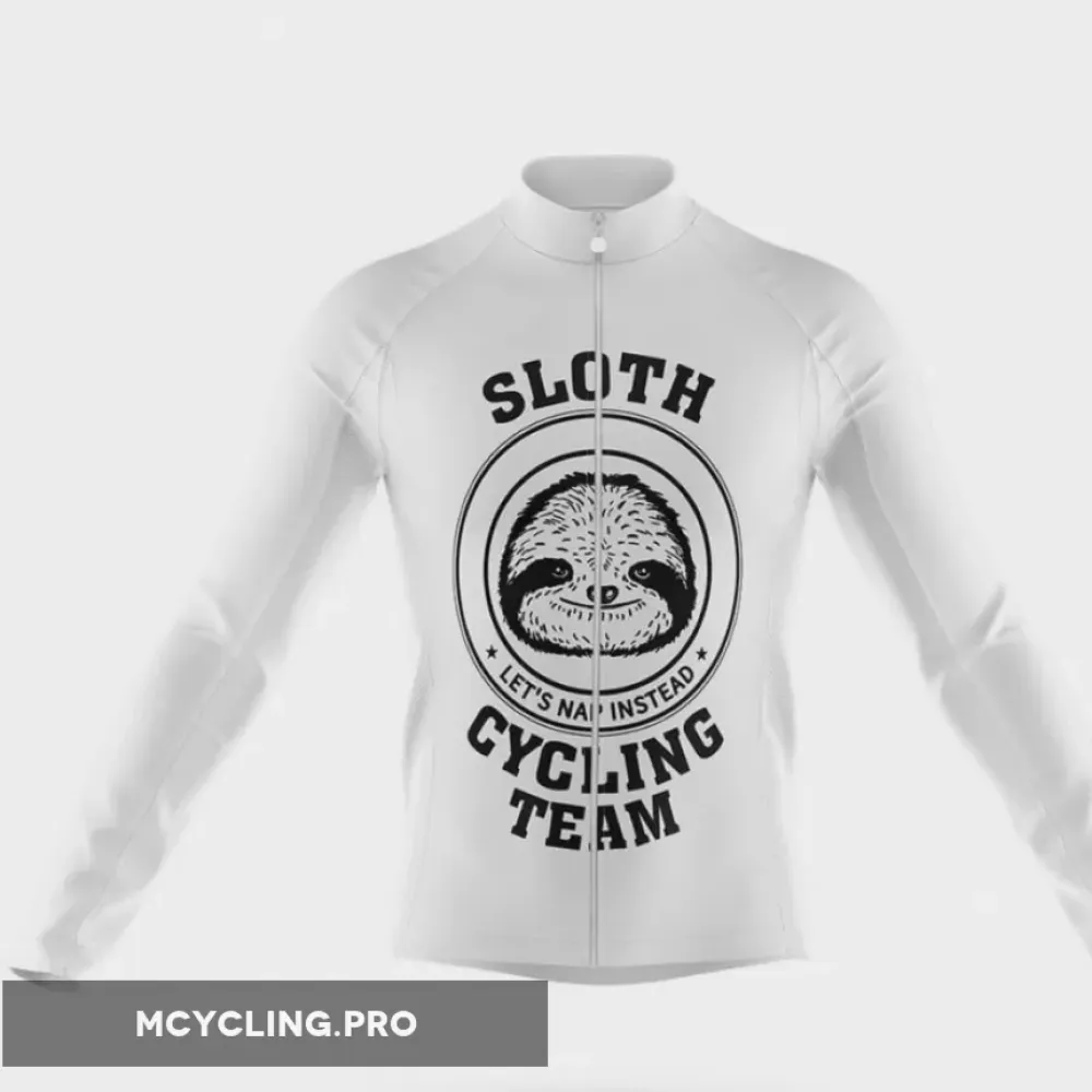 Sloth Cycling Team V15 Long Sleeve Cycling Jersey