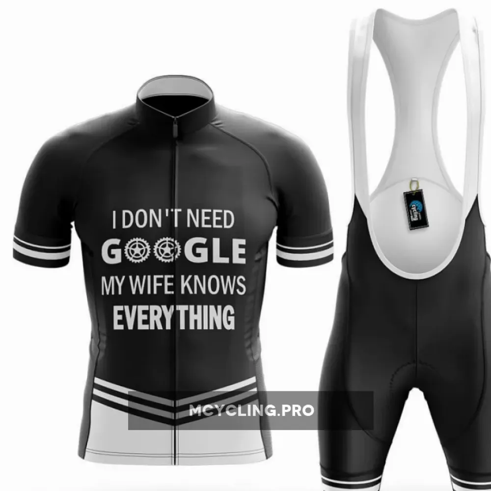 My Wife Knows Everything Cycling Kit Full Set