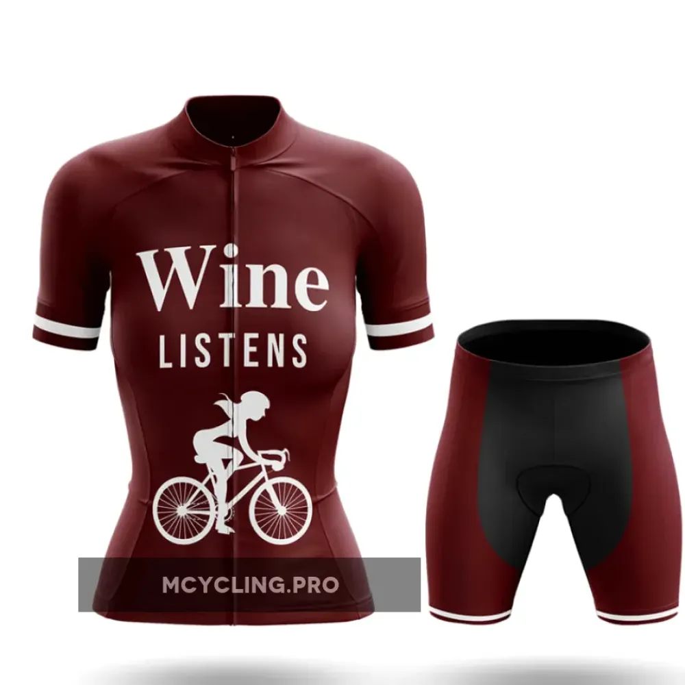Wine Listens - Women's Cycling Kit Full Set