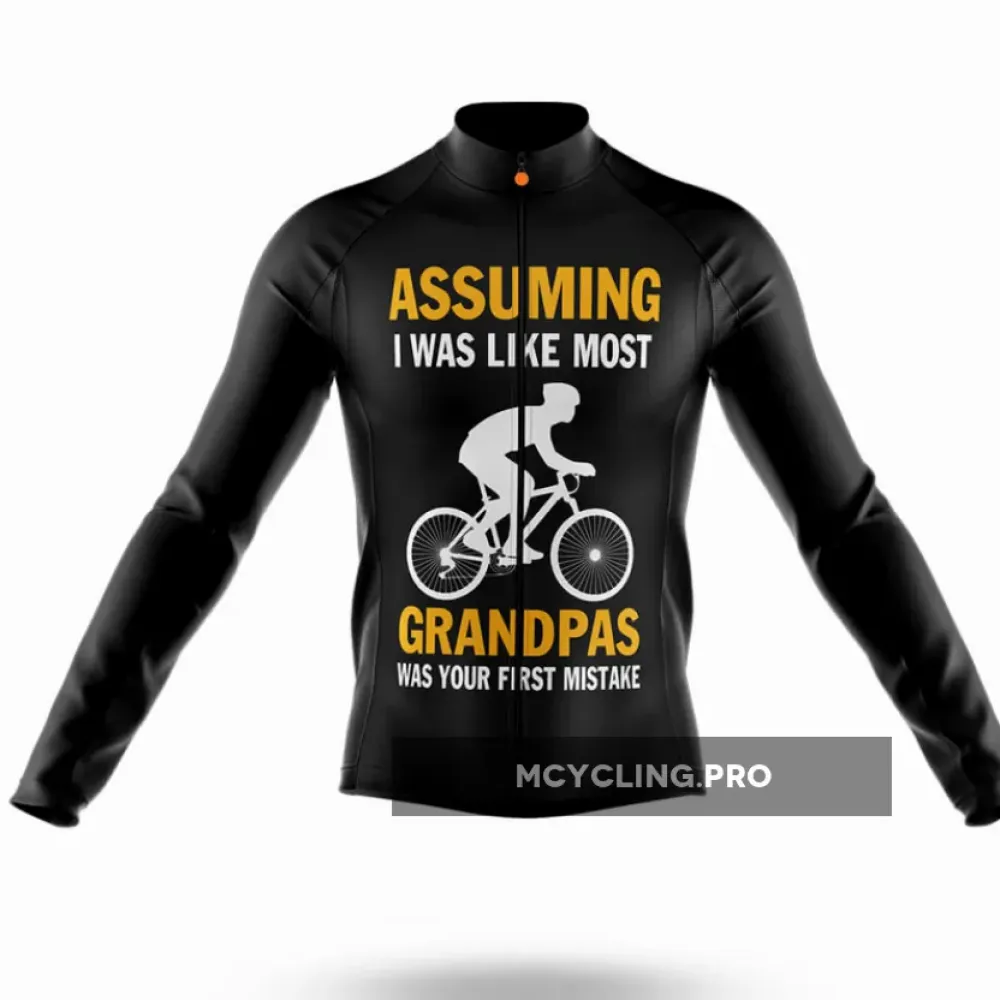 GRANDPAS Long Sleeve Cycling Jersey Ver.3