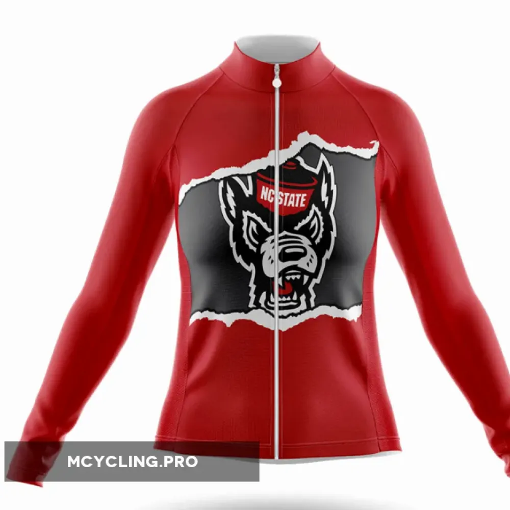 North Carolina State University - Women's Long Sleeve Cycling Jersey
