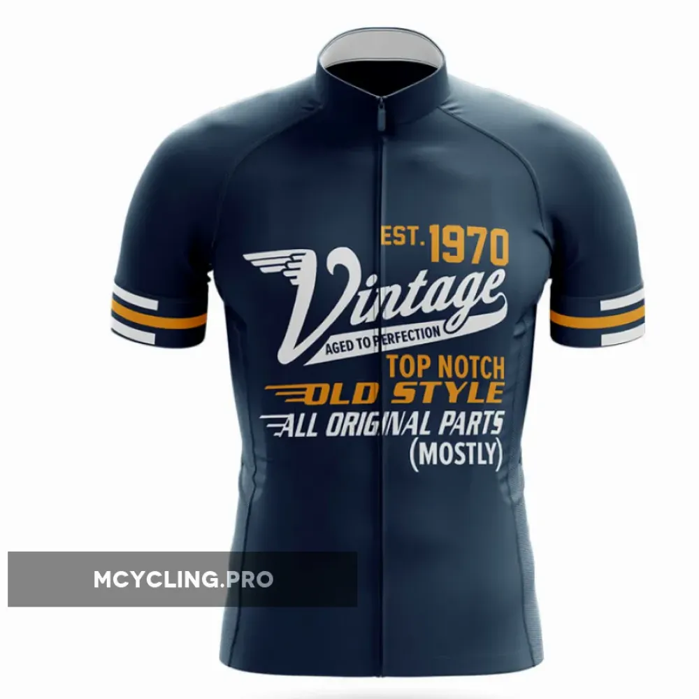 Retro Custom Year Vintage V7 Cycling Jersey