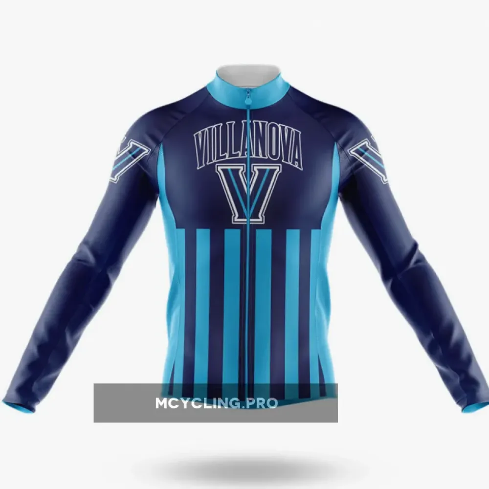 Villanova University USA Long Sleeve Cycling Jersey