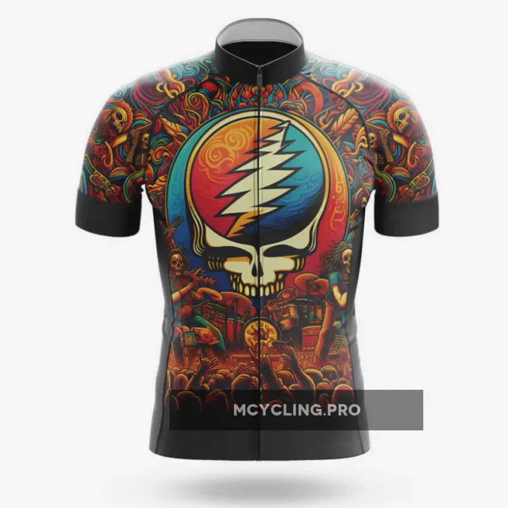 Grateful Dead Cycling Jersey- Jersey Only / Ver.2