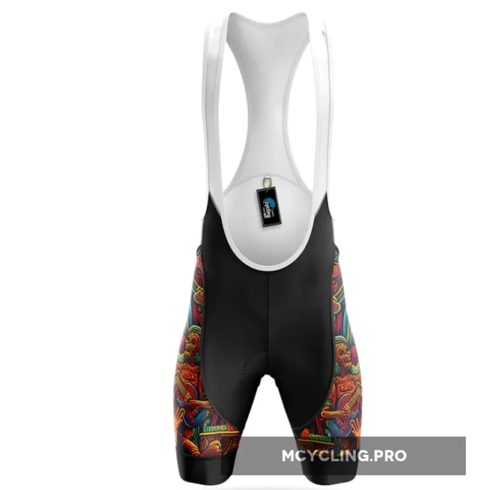 Grateful Dead Cycling Jersey- Bibs Only / Ver.2