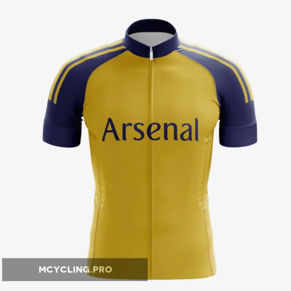Yellow and Blue Custom Cycling Jersey 2021 Unisex jerseys.