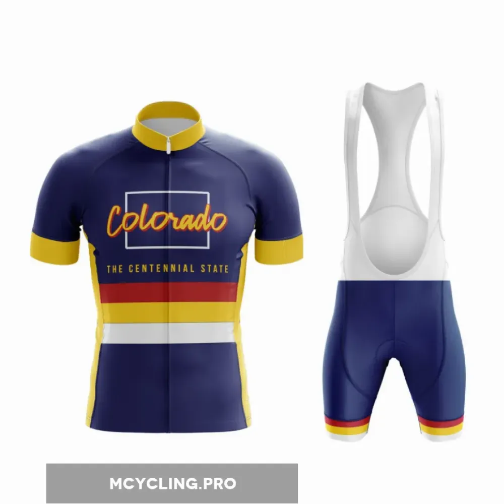 Colorado State Team Cycling Jersey & Bib Shorts