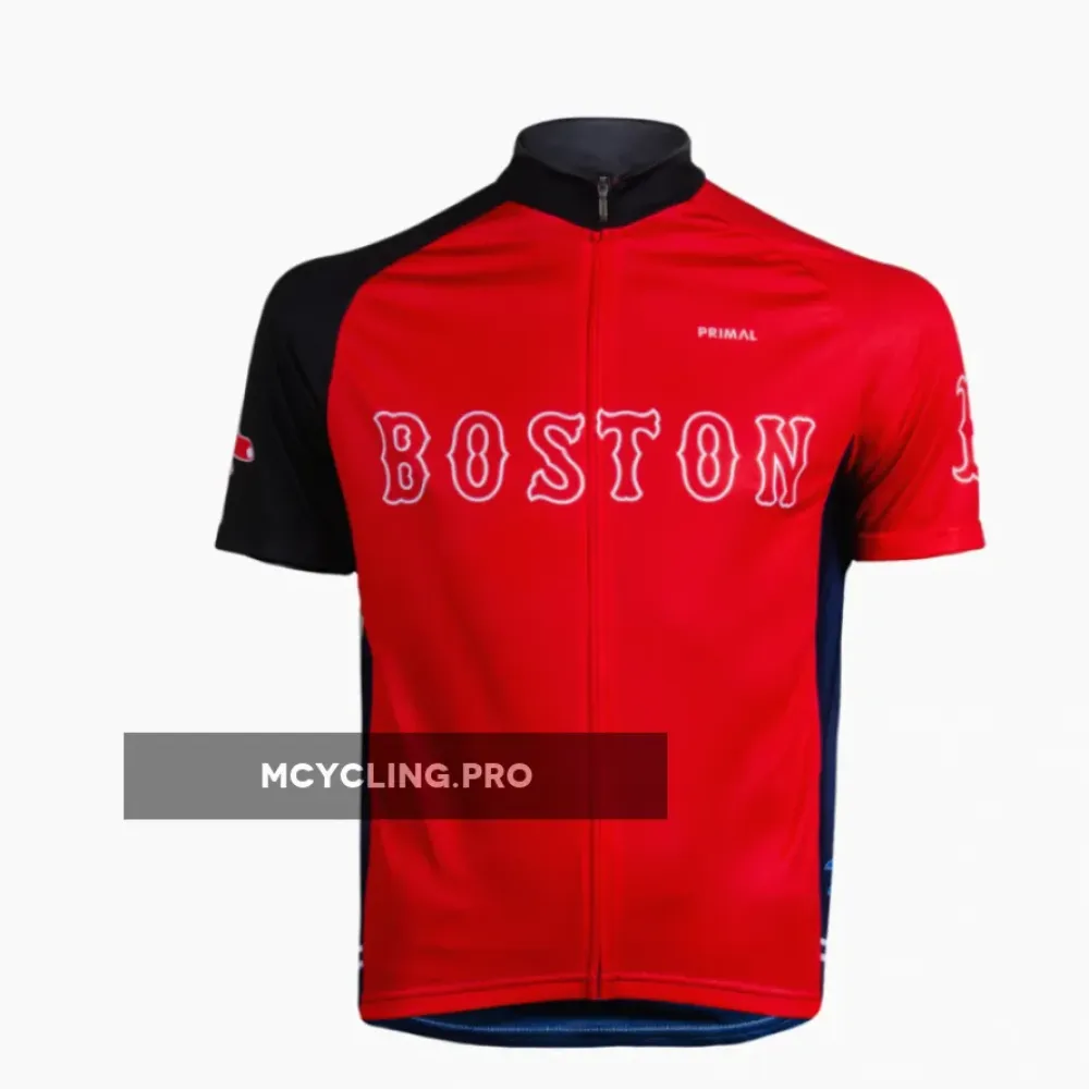 Primal Boston Cycling Jersey World Champion Red/Black/White