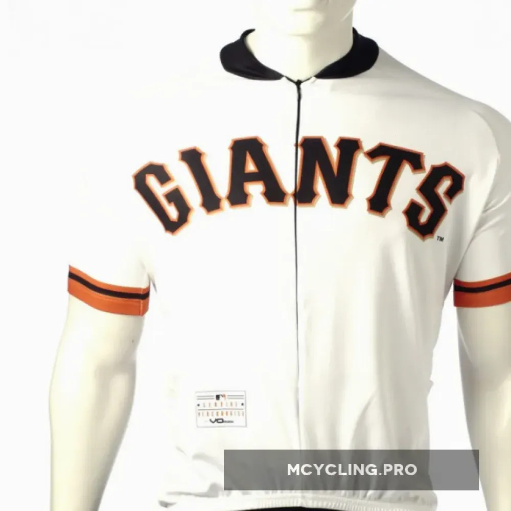 San Francisco Giants Cycling Jersey Genuine Merchandise White/Orange/Black