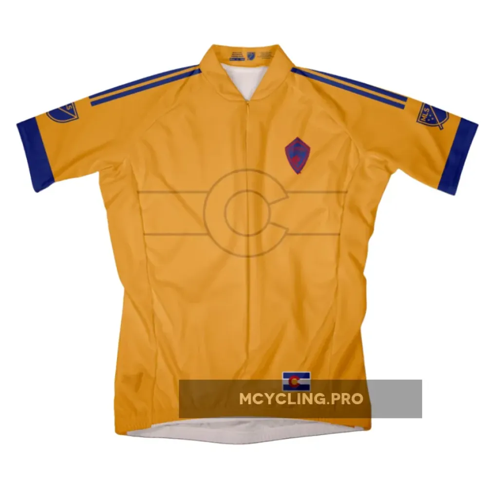 Colorado Rapids Cycling Jersey Yellow/Blue/Gold