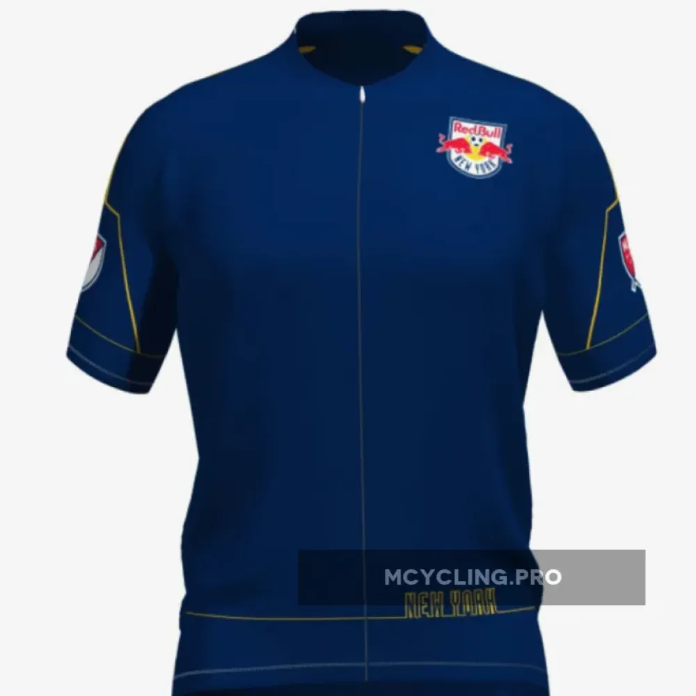New York Red Bulls Cycling Jersey Navy/Yellow/Red