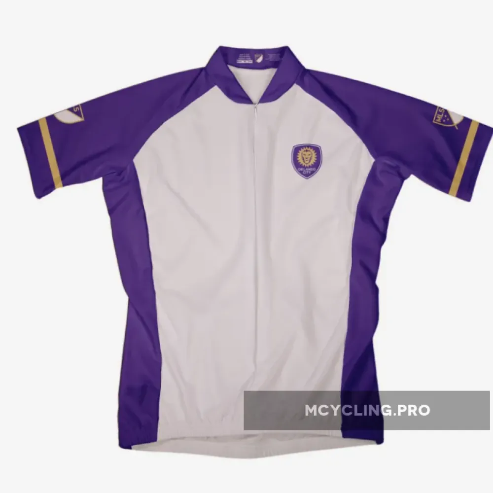 Orlando City Cycling Jersey Purple/White/Gold