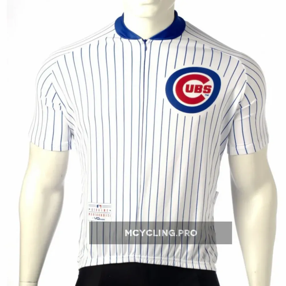 Chicago Cubs Cycling Jersey Blue/White/Red