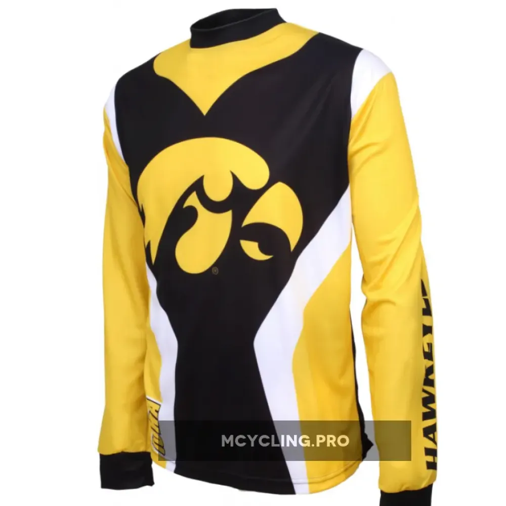 Iowa Hawkeyes Mountain Bike Jersey Yellow/Black/White