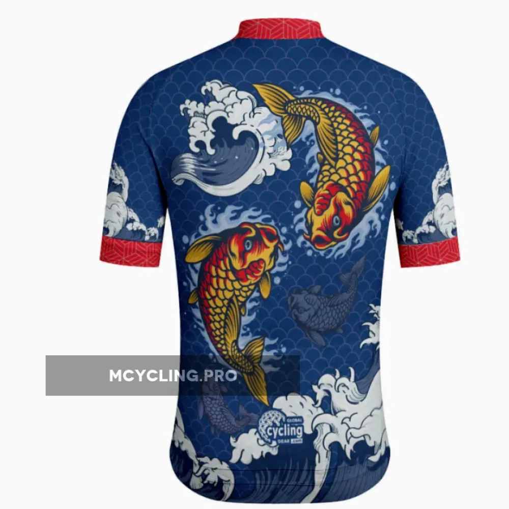 Japan Premium Cycling Jersey / Japanese Fish