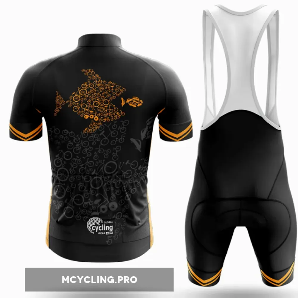 Bicycle Fish Long Sleeve Cycling Jersey