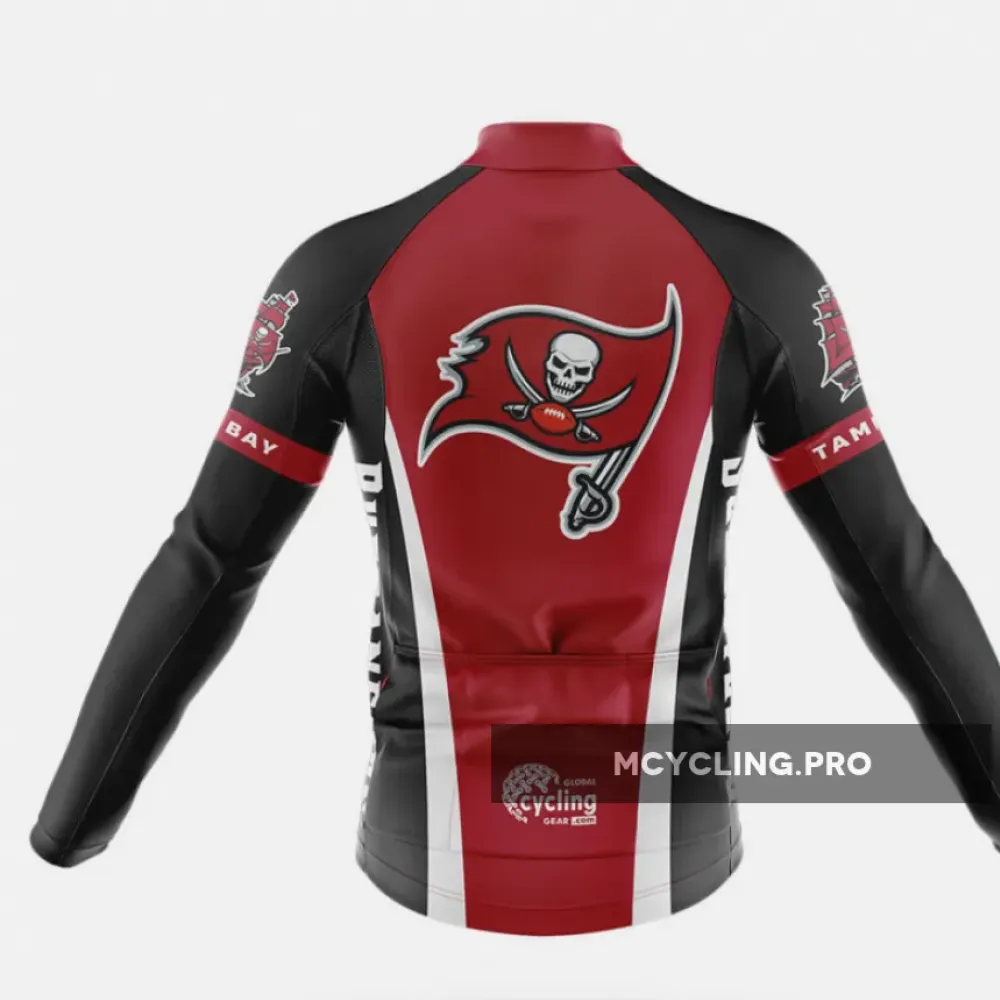 Buccaneers Long Sleeve Cycling Jersey