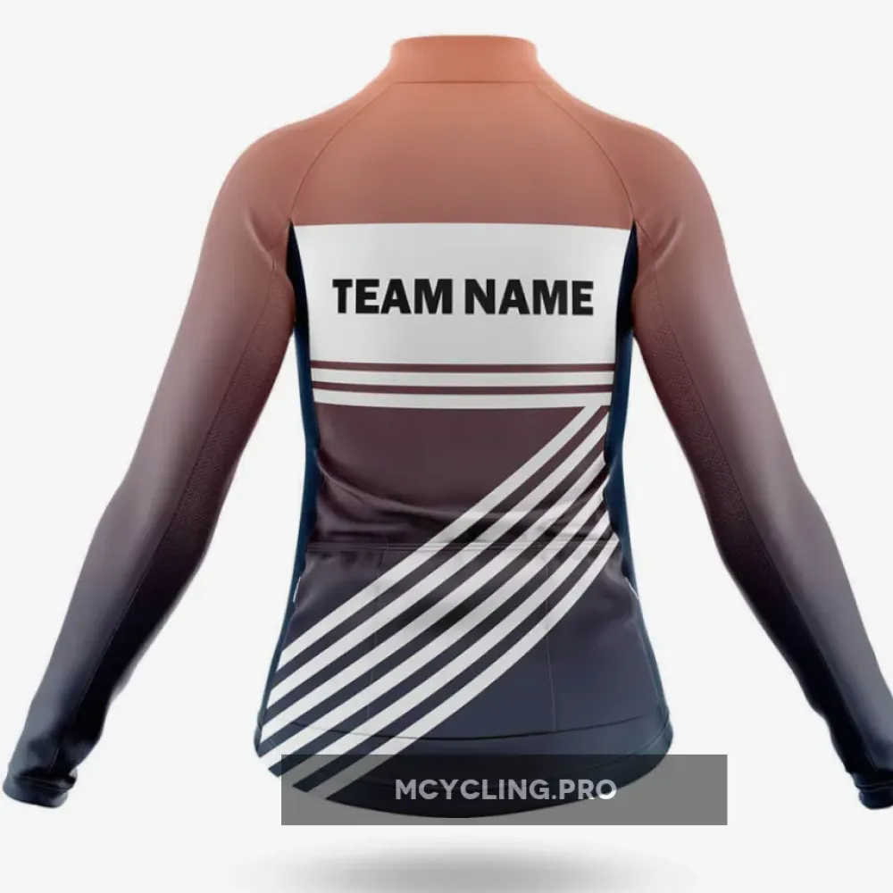 Custom Team Name S3 Cream - Women's Cycling Kit Full Set