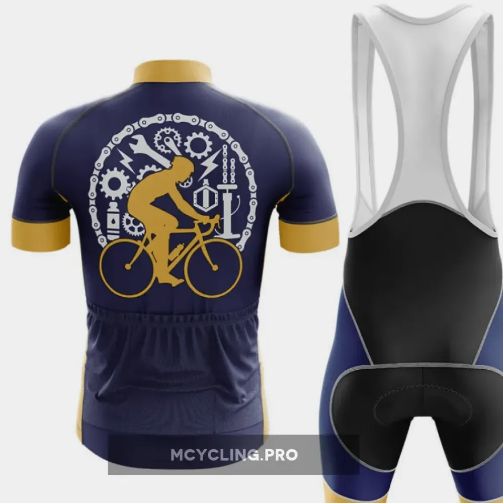 Dad Men's Cycling Kit - Sale Ending Soon - Jersey   Bibs Ver.2