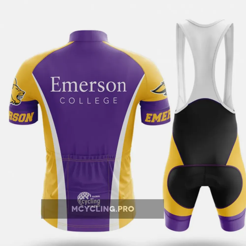 Emerson College Long Sleeve Cycling Jersey