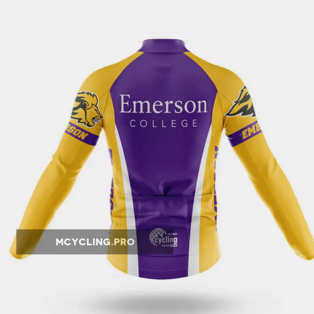 Emerson College Long Sleeve Cycling Jersey