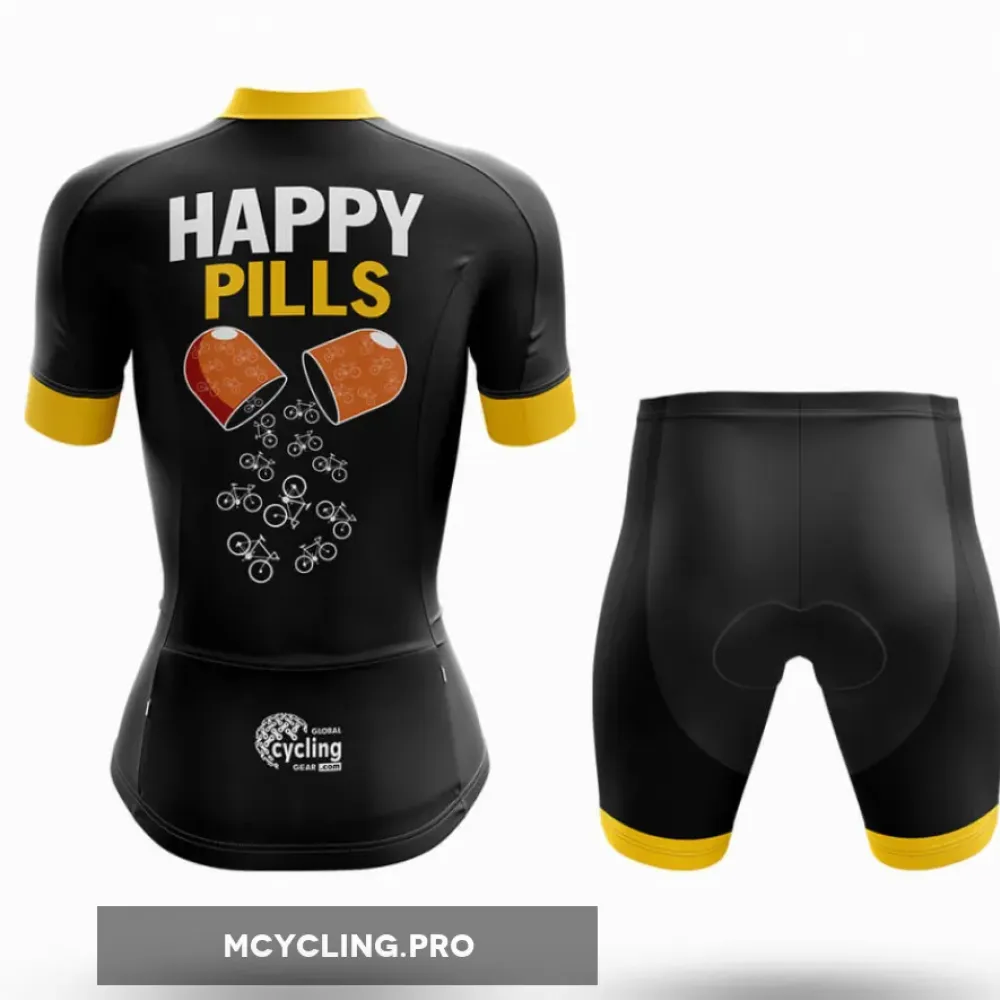 Happy Pills - Women's  Cycling Kit Full Set
