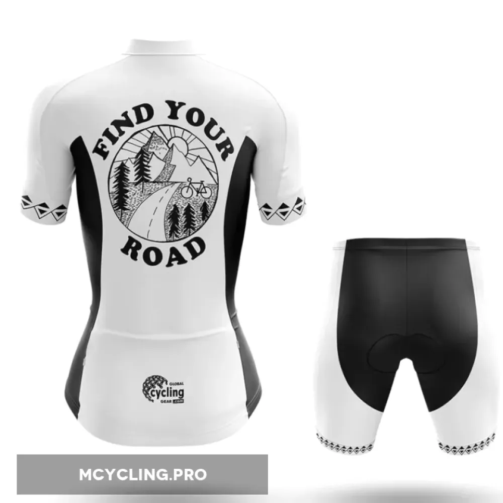 Find Your Road - Women - Long Sleeve Cycling Jersey