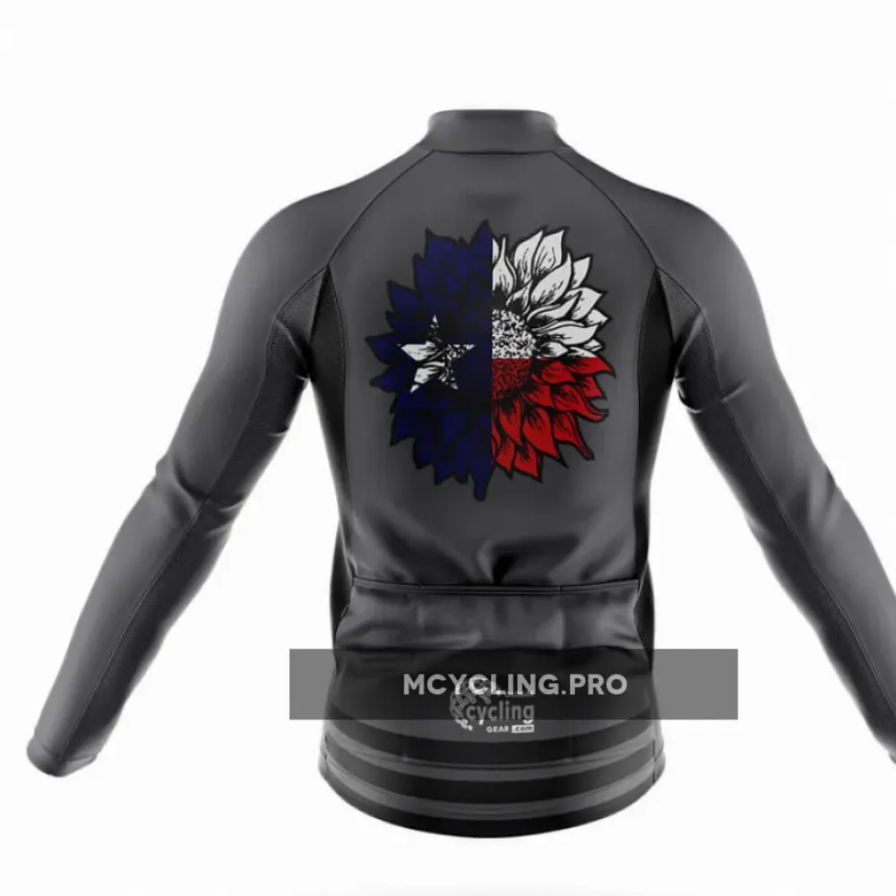 Texas Sunflower - Grey Cycling Kit Full Set