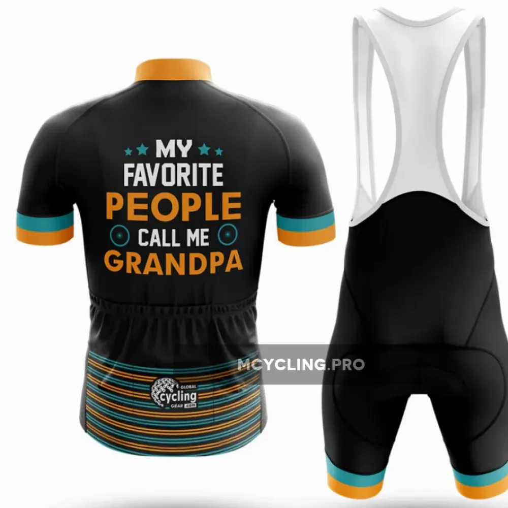 Call Me Grandpa Cycling Jersey