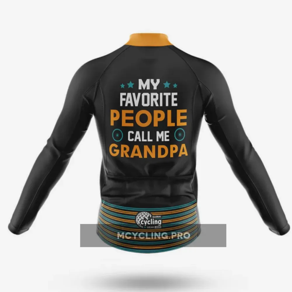 Call Me Grandpa Cycling Bibs