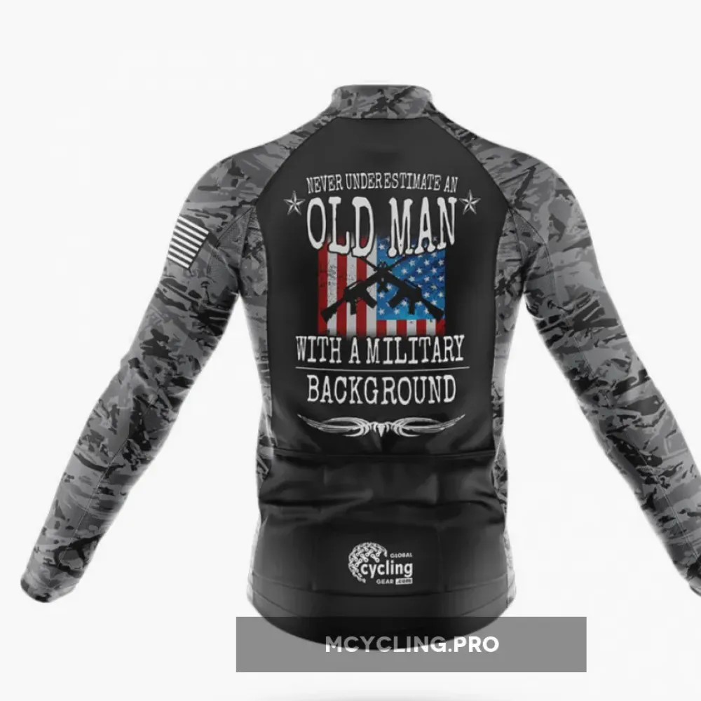 Military Background Cycling Bibs