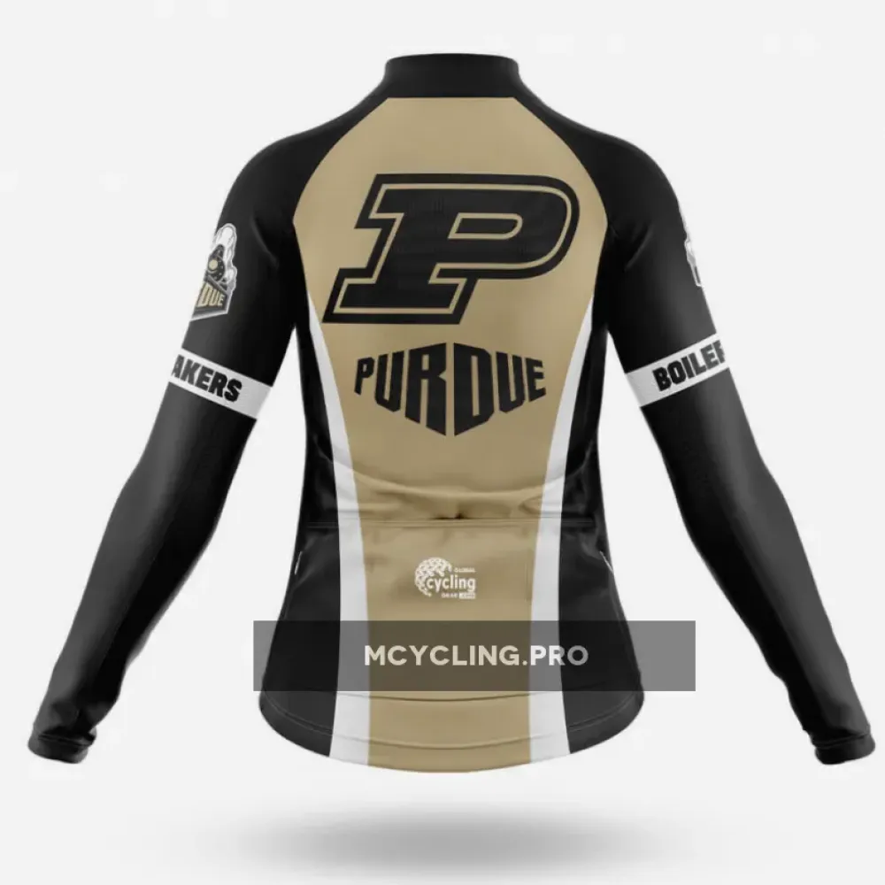 Purdue University - Women's Long Sleeve Cycling Jersey