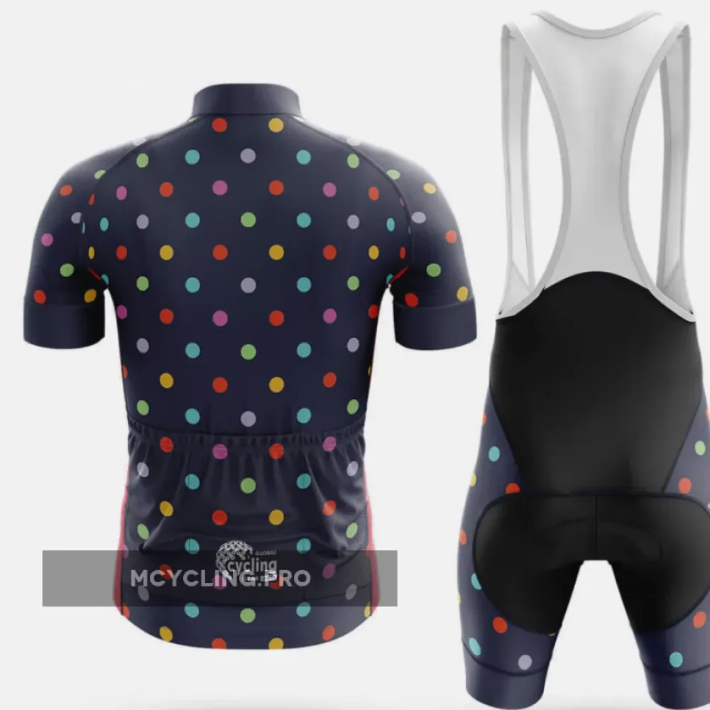 Polka Dot Cycling Jersey