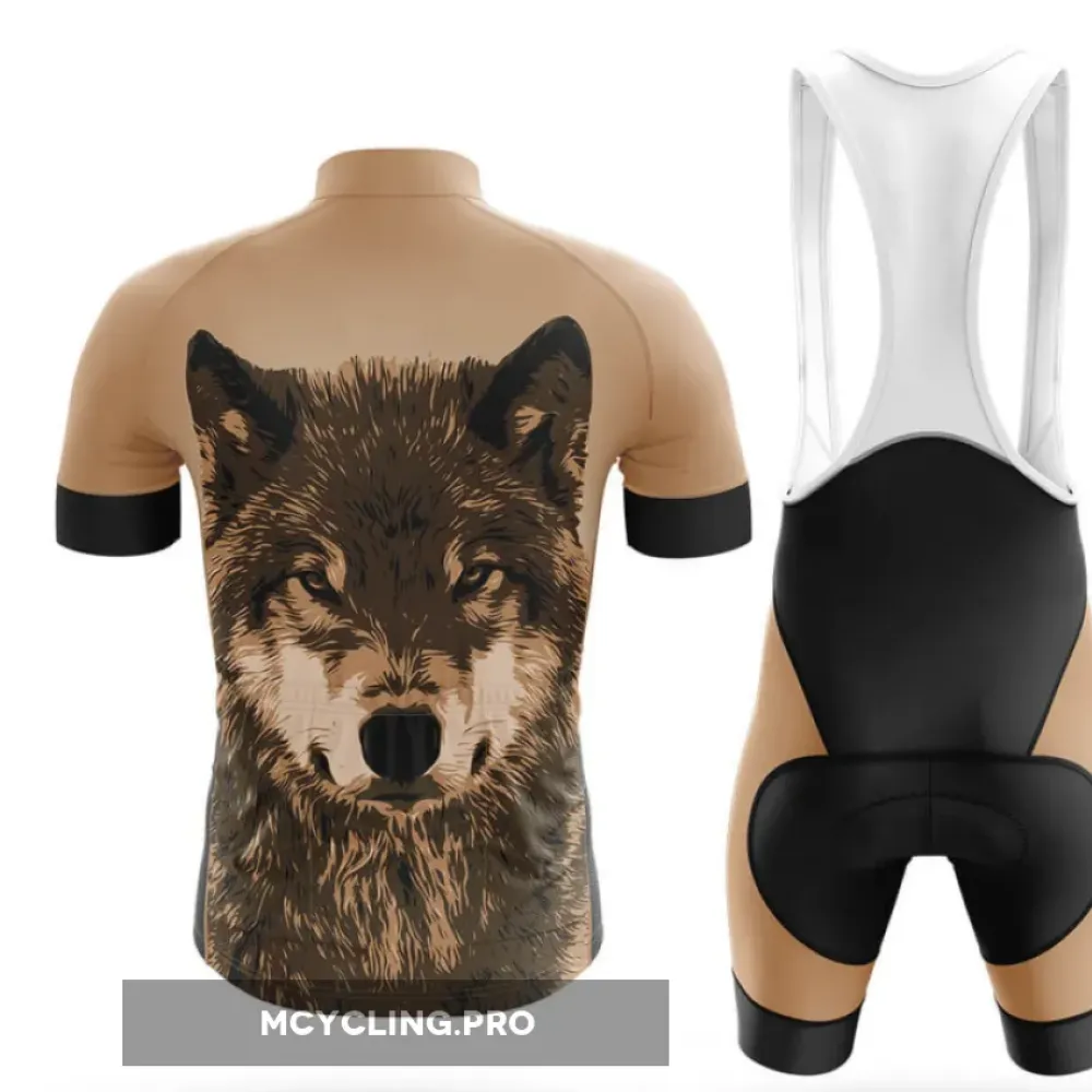 Wolf Long Sleeve Cycling Jersey