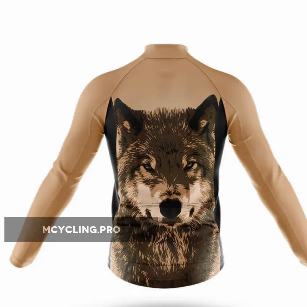 Wolf Long Sleeve Cycling Jersey