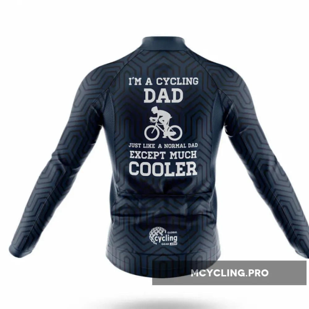 Dad Long Sleeve Cycling Jersey Ver.2