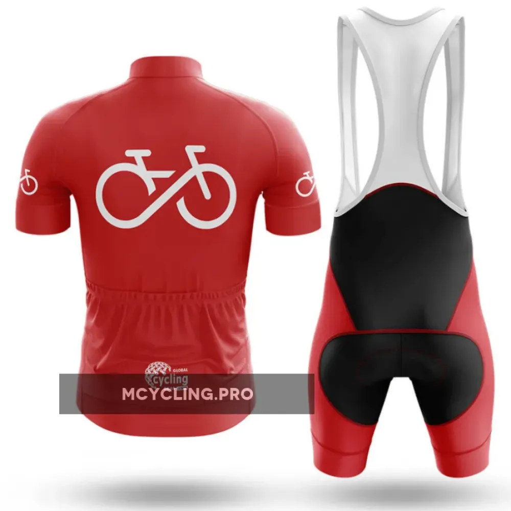 Bike Forever - Red Cycling Kit Full Set