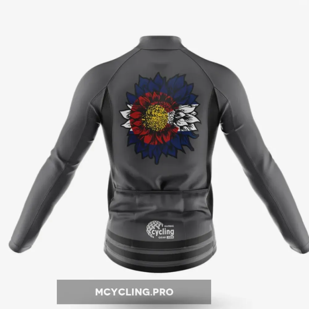 Colorado Sunflower - Grey Cycling Kit Full Set